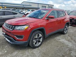 Jeep salvage cars for sale: 2021 Jeep Compass Limited