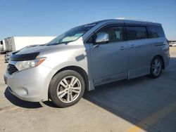 Salvage cars for sale at Sun Valley, CA auction: 2011 Nissan Quest S