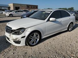 Salvage cars for sale from Copart Kansas City, KS: 2014 Mercedes-Benz C 250