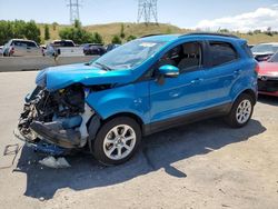 Salvage cars for sale at Littleton, CO auction: 2018 Ford Ecosport SE