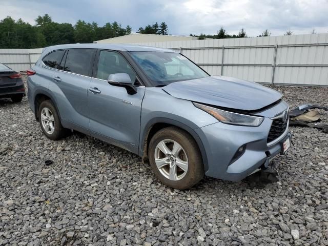 2021 Toyota Highlander Hybrid LE