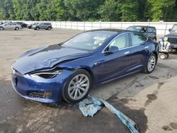 Salvage cars for sale at Glassboro, NJ auction: 2017 Tesla Model S