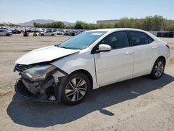 Toyota Corolla salvage cars for sale: 2015 Toyota Corolla ECO