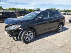 Salvage cars for sale at Fort Wayne, IN auction: 2015 Mazda CX-9 Touring