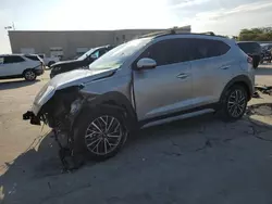 Salvage cars for sale at Wilmer, TX auction: 2020 Hyundai Tucson Limited