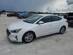 Salvage cars for sale at Arcadia, FL auction: 2020 Hyundai Elantra SEL