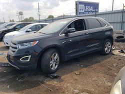 Salvage cars for sale at Dyer, IN auction: 2015 Ford Edge SEL