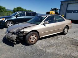 Salvage cars for sale at Chambersburg, PA auction: 2001 Honda Accord EX