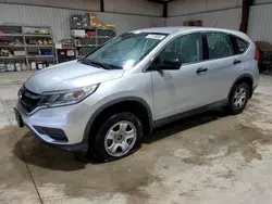 Salvage cars for sale at Chambersburg, PA auction: 2016 Honda CR-V LX