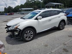 Nissan salvage cars for sale: 2015 Nissan Murano S