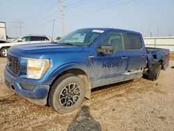 Salvage cars for sale at Bismarck, ND auction: 2022 Ford F150 Supercrew