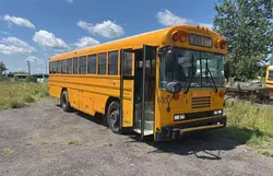 Salvage cars for sale from Copart Leroy, NY: 2009 Blue Bird School Bus / Transit Bus