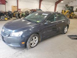 Salvage cars for sale at Center Rutland, VT auction: 2014 Chevrolet Cruze LT