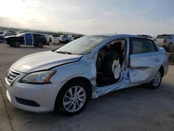 Salvage cars for sale at Grand Prairie, TX auction: 2015 Nissan Sentra S