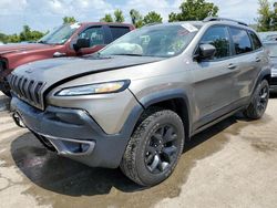 Jeep salvage cars for sale: 2017 Jeep Cherokee Trailhawk