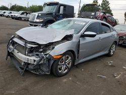 Honda salvage cars for sale: 2016 Honda Civic LX