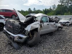 Salvage trucks for sale at Windham, ME auction: 2015 GMC Sierra K2500 Heavy Duty