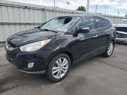 Salvage cars for sale at Littleton, CO auction: 2010 Hyundai Tucson GLS