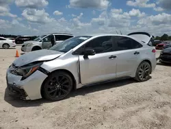 Salvage cars for sale at Houston, TX auction: 2022 Toyota Corolla SE