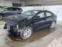 Salvage cars for sale at Candia, NH auction: 2019 Hyundai Elantra SEL