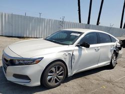 Salvage cars for sale from Copart Van Nuys, CA: 2020 Honda Accord LX