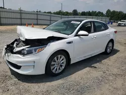 Salvage cars for sale at Lumberton, NC auction: 2016 KIA Optima EX