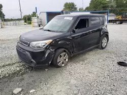 Salvage cars for sale at Mebane, NC auction: 2016 KIA Soul