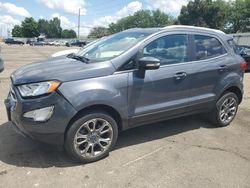 Ford salvage cars for sale: 2018 Ford Ecosport Titanium