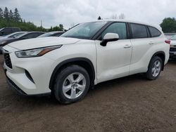 Toyota salvage cars for sale: 2020 Toyota Highlander L