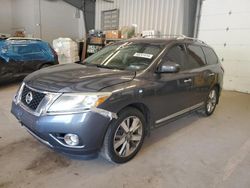 Salvage cars for sale at West Mifflin, PA auction: 2014 Nissan Pathfinder S