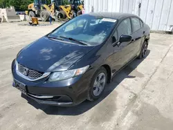 Honda salvage cars for sale: 2015 Honda Civic LX