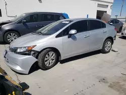 Salvage cars for sale at Farr West, UT auction: 2012 Honda Civic LX