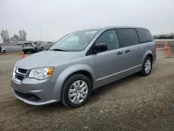 Salvage cars for sale from Copart San Diego, CA: 2019 Dodge Grand Caravan SE