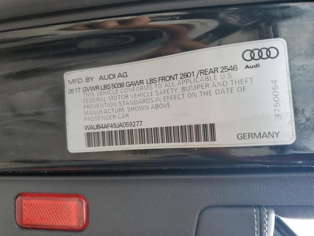 2018 Audi S4 Premium Plus