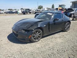 Salvage cars for sale at Eugene, OR auction: 2018 Mazda MX-5 Miata Grand Touring