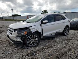 Ford salvage cars for sale: 2016 Ford Edge Titanium