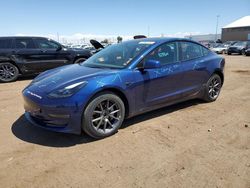 Tesla salvage cars for sale: 2022 Tesla Model 3