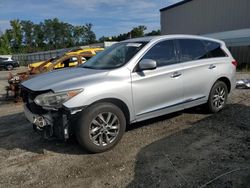 Salvage cars for sale at Spartanburg, SC auction: 2013 Infiniti JX35