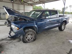 Salvage cars for sale at Cartersville, GA auction: 2004 Dodge Dakota Quad Sport