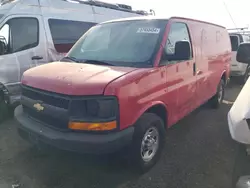 Salvage trucks for sale at Woodburn, OR auction: 2014 Chevrolet Express G3500