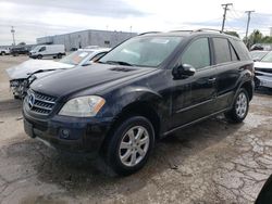 Mercedes-Benz salvage cars for sale: 2007 Mercedes-Benz ML 350