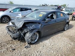 Salvage cars for sale at Kansas City, KS auction: 2019 Ford Fusion SE