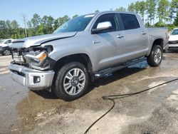 Salvage cars for sale from Copart Harleyville, SC: 2020 Toyota Tundra Crewmax 1794