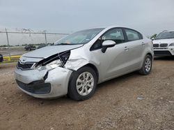 Salvage cars for sale at Houston, TX auction: 2013 KIA Rio LX