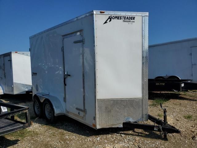 2022 Hnmz 2022 Homesteader 12' Enclosed Trailer