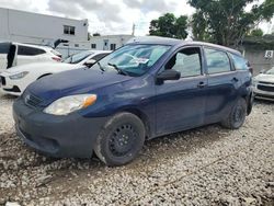 Salvage cars for sale at Opa Locka, FL auction: 2006 Toyota Corolla Matrix XR