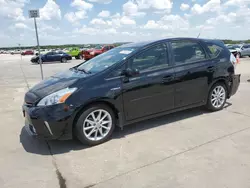 Toyota salvage cars for sale: 2012 Toyota Prius V