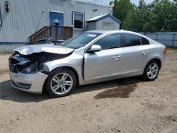 Salvage cars for sale from Copart Lyman, ME: 2015 Volvo S60 Premier