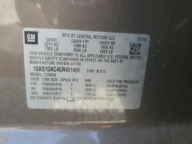 2016 GMC Yukon XL C1500 SLT