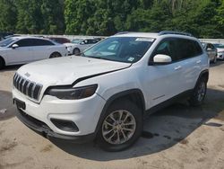 Salvage cars for sale from Copart Glassboro, NJ: 2021 Jeep Cherokee Latitude Plus